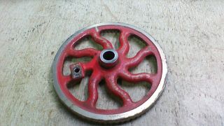 Vintage Cast Iron Gear Sprocket Wheel Cog Teeth Farm Art Steampunk