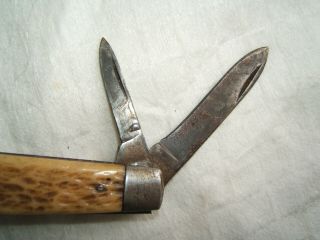 camillus cutlery co.  ny york folding pocket jackknife jack knife antique old 5