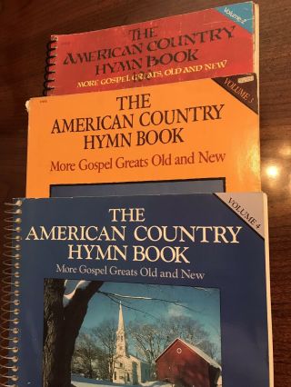 Canaanland Music - The American Country Hymn Books Volumes 2,  3 And 4