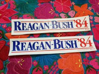 Two Reagan - Bush 