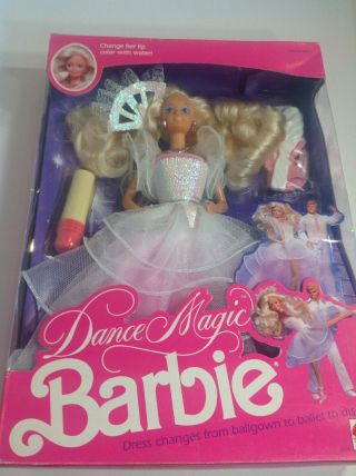 Barbie Dance Magic Doll 1989 By Mattel 4836 Nbrfb