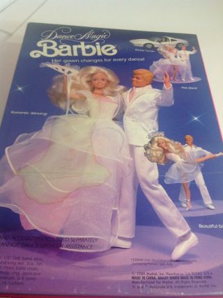 Barbie Dance Magic Doll 1989 By Mattel 4836 NBRFB 3