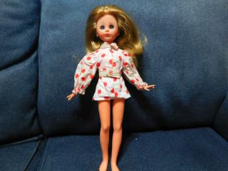 Pre - Owned Vintage 1968 15 " Plastic Corrinne Doll By Italocremona