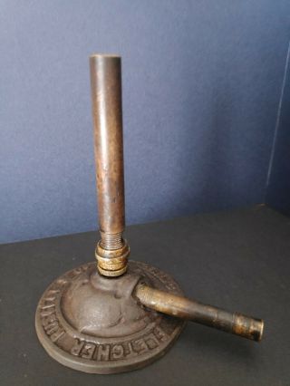 Antique? Vintage Fletcher Russell & Co Ltd Warrington Gas Bunson Burner