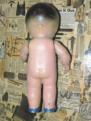 Vintage 1930s - 40s Composition Baby Doll 10.  5 
