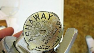 Vintage ASHAWAY SLIP CAST Reel By OHIO TOOL Co. 3