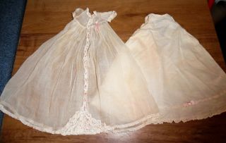 Madame Alexander Vintage Gown & Slip?? Gorgeous Dress