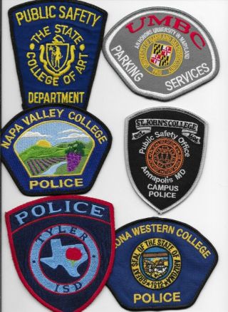 Campus Police Security 1 Patch Arizona Western College