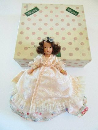 Vintage Bisque Storybook Doll Nancy Ann Regina 255 Box/tag