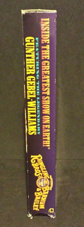 Ringling Bros and Barnum Bailey circus VHS 1995 The Greatest Show on Earth 4