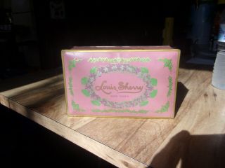 Vintage Tin Litho Candy Box - Louis Sherry York