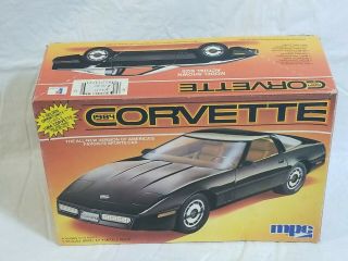 Vintage Mpc 1984 Corvette 1/25 Scale Complete & Unbuilt 3721