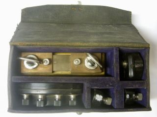 Antique Weston Volt - Ammeter By Weston Electric Co.  1901