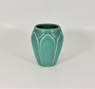 Antique Rookwood Pottery Vase Form 2090 Matte Sea Green Teal Glaze