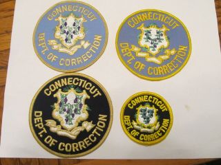 Connecticut State Correction Patch Set