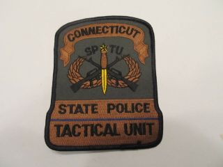Connecticut State Police Tactical Unit Patch