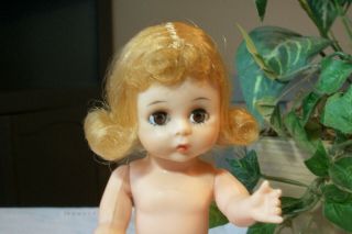 Vintage Madame Alexander Kin Strung Bent Knee Wendy Doll - Blond - Marked Alex