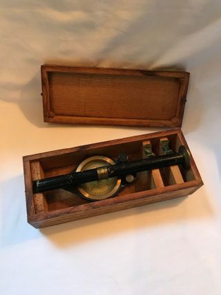 Antique Gordon Roberts,  Ny Nautical Compascope Compass Orig.  For Abercrombie & F