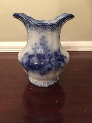 Antique Blue Vase Signed W.  H.  Grindley & Co.  England