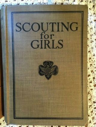Girl Scout Handbook 1924,  No Visable Use