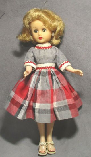 Vintage Cosmopolitan Miss Ginger Doll - 10.  5 " Vinyl & Plastic - Blonde Hair