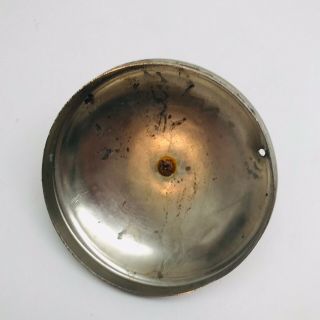 Small Vintage Copper Pot Lid with Wood Knob 3 1/4 