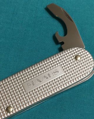 Victorinox Swiss Army Pocket Knife - Silver ALOX 84mm Bantam - Multi Tool MAAHS 6