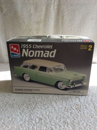 1955 Chevrolet Nomad Amt 1/25 Scale Model Kit