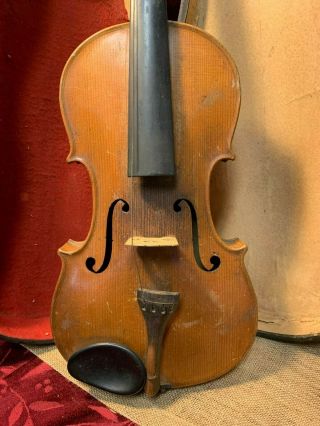 Antique Stradivarius Cremonensis Violin made in Germany w/Antique GSB Case 2