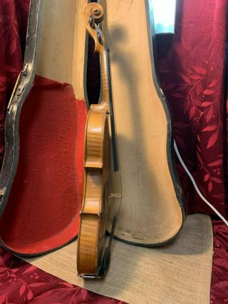 Antique Stradivarius Cremonensis Violin made in Germany w/Antique GSB Case 3