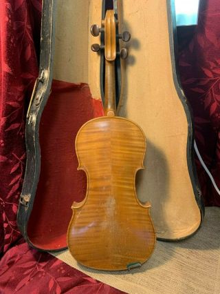 Antique Stradivarius Cremonensis Violin made in Germany w/Antique GSB Case 4