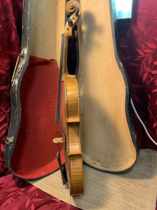 Antique Stradivarius Cremonensis Violin made in Germany w/Antique GSB Case 5