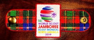 North America Friendship Tartan N/c Slide 2019 24th Scout World Jamboree Mondial