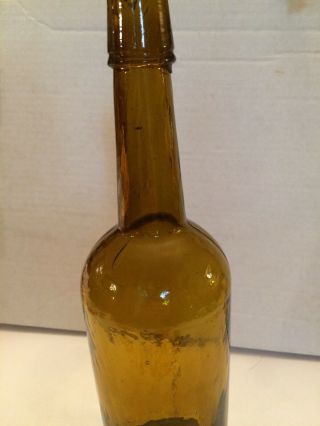 Antique whiskey bottle Dyottville Glassworks Phil 3