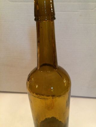 Antique whiskey bottle Dyottville Glassworks Phil 4