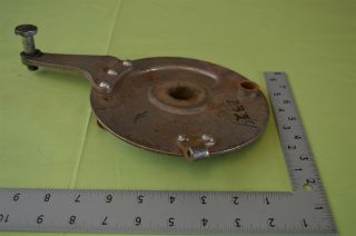 Antique Motorcycle 1940 1942 Indian Chief And Four Front Brake Backing Plate