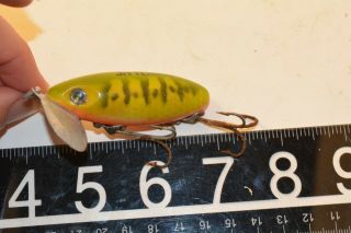 Old Fred Arbogast Jitterbug Lure Tough Color 2 A