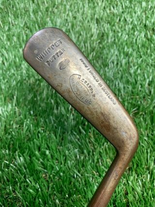 Antique George Nicoll,  Leven Fife Scotland - – Hickory Shaft “whippet” Putter