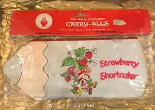 Vintage Strawberry Shortcake Carry - Alls 1983 