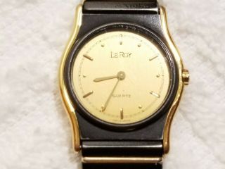 Vintage Le Roy By Baume Mercier Swiss Made Watch Seven Jewels