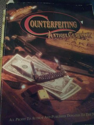 Counterfeiting Antique Cutlery Pocket Knives,  Reference Book - Spot Fakes