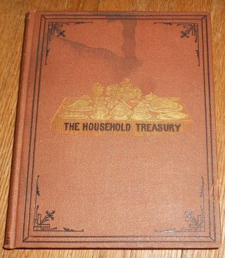 1870 Antique Cook Book The Manuscript Receipt Book and Household Treasury 2