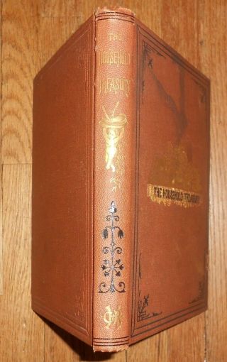 1870 Antique Cook Book The Manuscript Receipt Book and Household Treasury 3