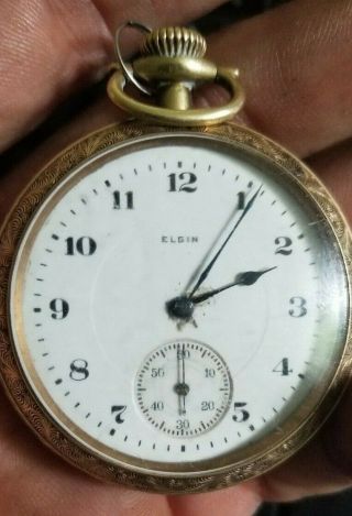 Antique Elgin / Illinois Pocket Watch 16s