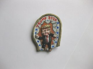 President Donald Trump 2020 Presidential Campaign Hoop Novelty Pin