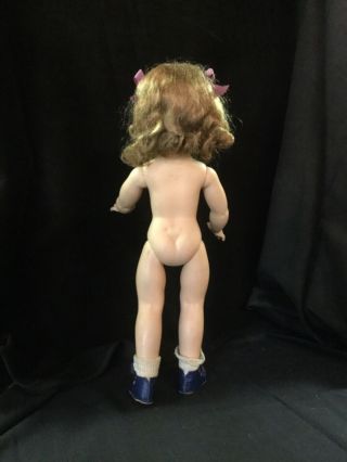 Vintage 15 1/2” Hard Plastic Horsman Cindy Doll 170 Made in USA 4
