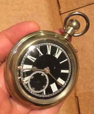 Antique C&b - Cross & Beguelin 1876 - Centennial - Pocketwatch Marked Us Aso Platinum