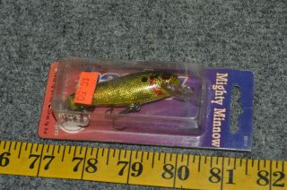 Vintage Bagley Mighty Minnow Fishing Lure