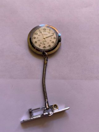 Vintage Sekonda Nurses Mechanical Fob Watch Ussr