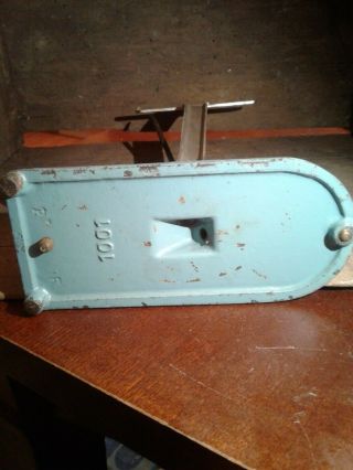 Antique ZENITH Egg Grader Scale Cast Iron Vtg Country Kitchen Farm Decor NY 6
